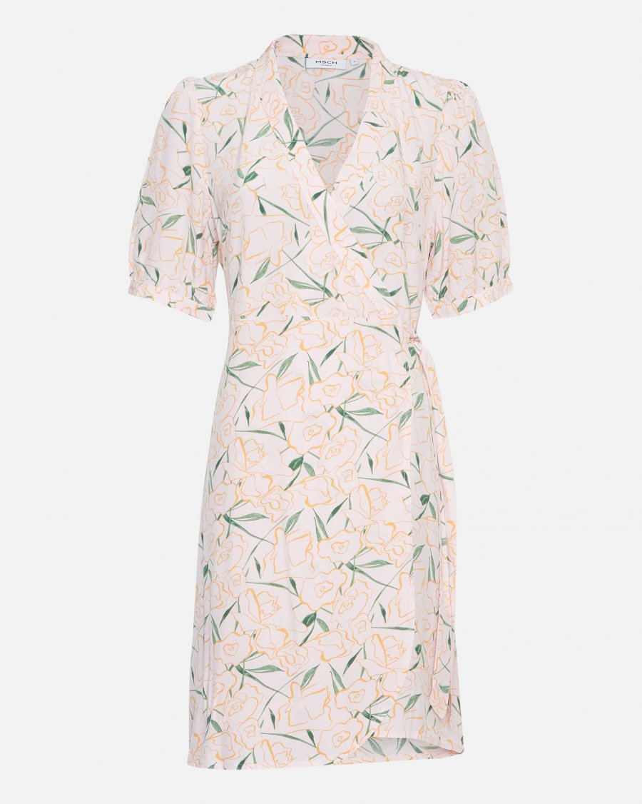 MSCH Copenhagen - MSCHTenya Lyvia Wrap Dress AOP