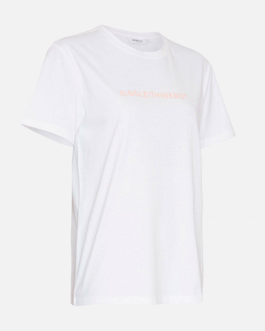 MSCH Copenhagen - MSCHLiv Organic Rubber Print Tee