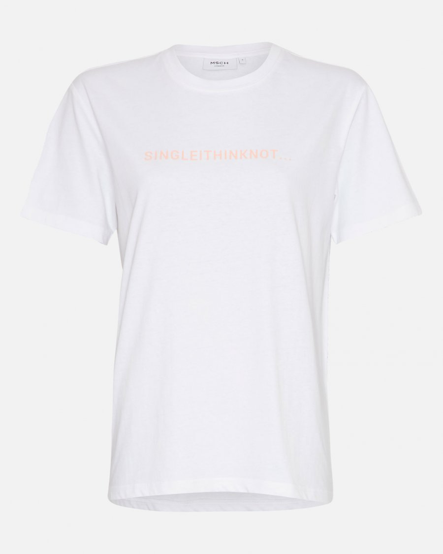 MSCH Copenhagen - MSCHLiv Organic Rubber Print Tee