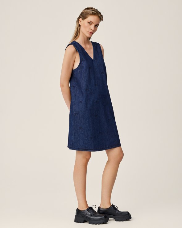 MSCH Copenhagen - MSCHAilia Emma SL Dress EMB